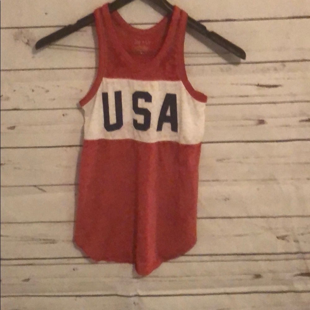 Zoe + Liv USA tank top size XS